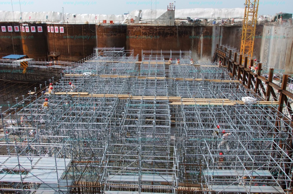 盤(pán)扣腳手架為什么在建筑之中如此盛行？